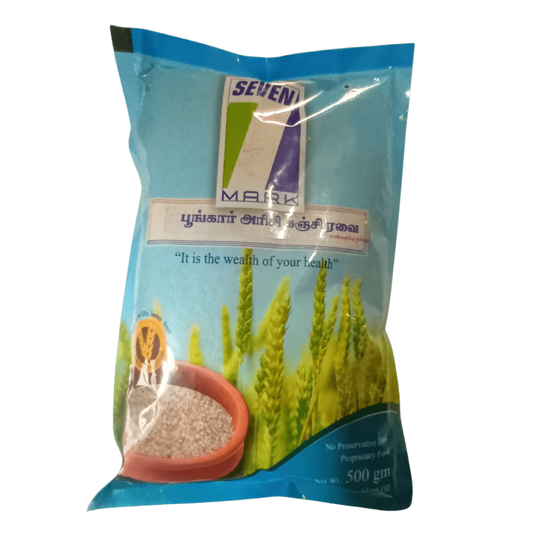 Organic Poongar Arisi Kanji Ravai / Women's Rice Porridge Semolina