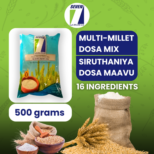 Multi Millet Dosa Mix - Healthy & Nutritious with 16 Natural Ingredients
