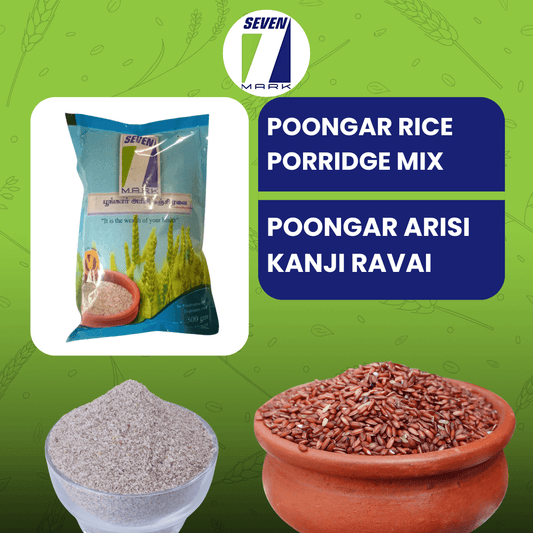Organic Poongar Arisi Kanji Ravai / Women's Rice Porridge Semolina