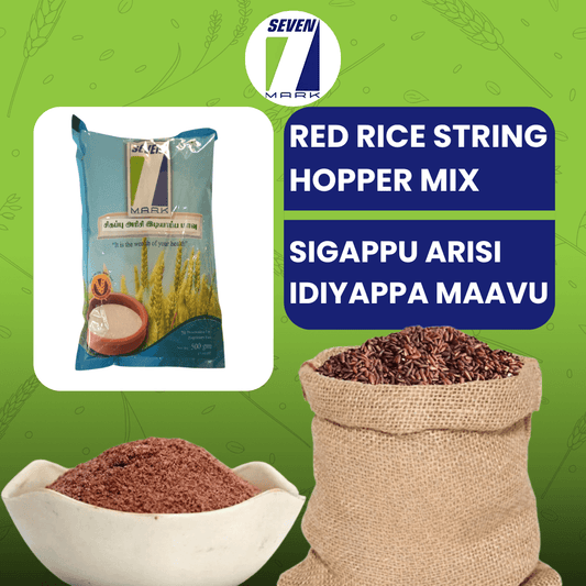 Organic Sigappu Arisi Idiyappa Maavu / Red Rice Idiyappam Flour