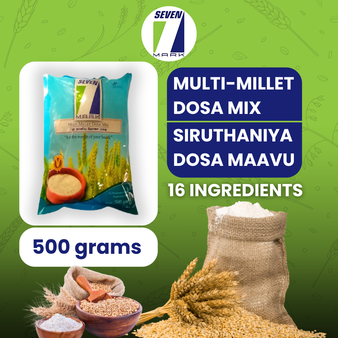 Organic Buy Multi Millet Dosa Mix | 500g ( 16 Ingredients, COD AVAILABLE)