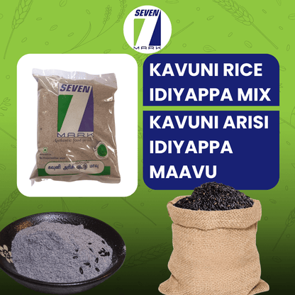 Organic Kavuni Arisi Idiyappa Maavu / Black Rice Idiyappam Flour